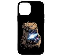 Galaxy Outer Limits Explorer Sac à Dos Cosmos Space 2 Faces Coque pour iPhone 12 Mini