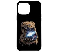 Galaxy Outer Limits Explorer Sac à Dos Cosmos Space 2 Faces Coque pour iPhone 13 Pro Max