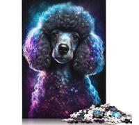 Galaxy Poodle 1000 Puzzles pour Adultes Jeu Éducatif Puzzles Jeux pour Adultes pour Enfants Cadeau de Noël 1000 pièces (75x50cm)
