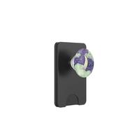 Galaxy Purple Moon Phase Star Mystic Forest Green Celestial PopSockets PopWallet pour MagSafe