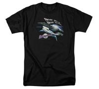 Galaxy Quest Never Surrender T Shirt Mens Space Movie Tee BlackL