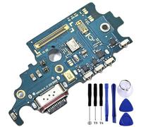 Galaxy S21 5G USB Charge Port Flex Cable Replacement SM-G991U Type C Chargeur Dock Board Flex Cable Connecteur pour Samsung S21 5G USA 6.2" G991U Port Flex Cable Pièce de Réparation avec Outils