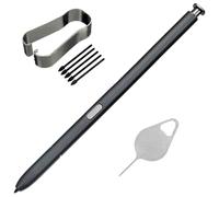 Galaxy S24 Ultra 5G S Pen Replacement S24 Ultra Pen with S24 Ultra Tips Nibs for Samsung Galaxy S24 Ultra 5G Touch Pen 6.8" SM-S928U S928W S928 avec aiguille de réparation (pas de Bluetooth) Noir