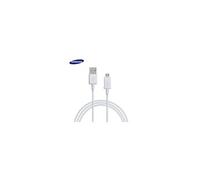 Galaxy S6 Cable 1.5 Mètre Data Usb A Micro Usb Origine Samsung Ecb-du4ewe Blanc