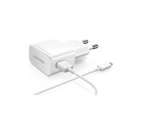 GALAXY S6 Edge Chargeur secteur 2A + cable BLANC Micro USB d'Origine ETA-U90EWE
