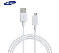 Câble Data USB - SAMSUNG - Galaxy S6 EDGE Plus - 1.5 m - Micro USB - Blanc