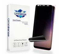 Galaxy S8 Plus protecteur d'écran de confidentialité 2 voies anti espion Peeking Coque Friendly complète Colle adhésive Nano Shield 3d Curve Coupe souple film en verre trempé (non) pour Samsung S8 + avec 1-pack Skin de protection arrière