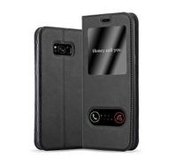 (Galaxy S8 PLUS, SAFFRON RED) Protective Case for Certain Brand Galaxy S8 PLUS - Features 2 Viewing Windows for Enhanced Functionality