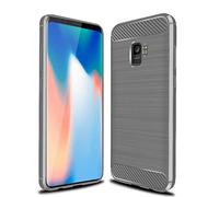 Galaxy S9 Coque, S9 Coque, Cruzerlite absorption des chocs en fibre de carbone étui fin pour Samsung Galaxy S9 gris