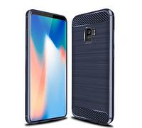 Galaxy S9 Plus Coque, Galaxy S9 + Coque, Cruzerlite absorption des chocs en fibre de carbone étui fin pour Samsung Galaxy S9 Plus bleu