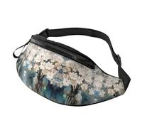 Galaxy Sac à bandoulière Nebula Sac mains libres Space Fanny Pack Skateboarders 14 x 35 cm, A12, Taille unique