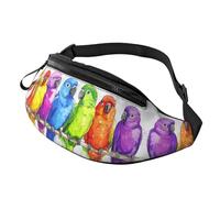 Galaxy Sac à bandoulière Nebula Sac mains libres Space Fanny Pack Skateboarders 14 x 35 cm, A21, Taille unique