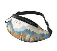 Galaxy Sac à bandoulière Nebula Sac mains libres Space Fanny Pack Skateboarders 14 x 35 cm, A23, Taille unique