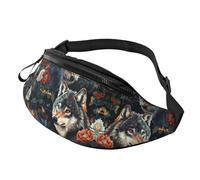 Galaxy Sac à bandoulière Nebula Sac mains libres Space Fanny Pack Skateboarders 14 x 35 cm, A37, Taille unique