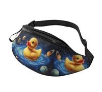 Galaxy Sac à bandoulière Nebula Sac mains libres Space Fanny Pack Skateboarders 14 x 35 cm, A6, Taille unique