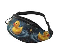 Galaxy Sac à bandoulière Nebula Sac mains libres Space Fanny Pack Skateboarders 14 x 35 cm, A7, Taille unique