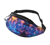Galaxy Sac à bandoulière Nebula Sac mains libres Space Fanny Pack Skateboarders 14 x 35 cm, A8, Taille unique