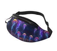 Galaxy Sac à bandoulière Nebula Sac mains libres Space Fanny Pack Skateboarders 14 x 35 cm, A9, Taille unique