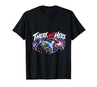 Galaxy Science G space « There Not Here » T-Shirt Graphique avec Valeur
