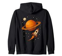 Galaxy Science Geek Star Space Sweat à Capuche
