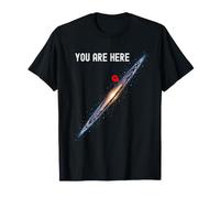 Galaxy Science Geek Vous êtes Ici Espace T-Shirt
