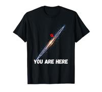Galaxy Science Geek Vous êtes Ici Espace T-Shirt