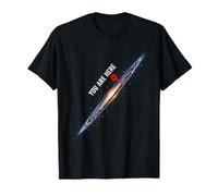 Galaxy Science Geek Vous êtes Ici Espace T-Shirt