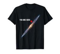 Galaxy Science Geek Vous êtes Ici Espace T-Shirt