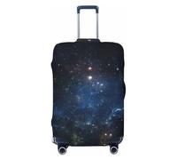 Galaxy Space Housse de valise universelle élastique lavable double face, Noir , L