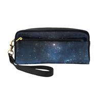 Galaxy Space Petite trousse de maquillage de voyage pour femme, sac de maquillage durable avec fermeture éclair, Noir , Taille unique, Trousse de maquillage
