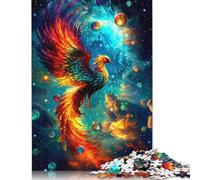 Galaxy Space Phoenix Puzzle Imposible,desafío for Adults Juego Educativo 1000 Piezas Obra De Arte De Juego De Para Adultos Y Niños A Partir De 12 Años 1000pcs (75x50cm)