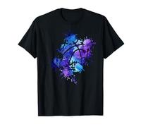 Galaxy Splash Basketball Tee Men Femmes Sports d'espace Cool T-Shirt