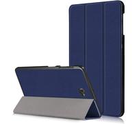 Galaxy Tab A6 10 Etui,Housse Pour Samsung Tab A Sm-T585n,Smart Folio Case Cover Stand Case Pu Cuir Étui Coque Pour Samsung Galaxy Tab A 10.1 Pouces T580n/T585n (2016 Version),Bleu Marine