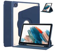 Galaxy Tab A8 Acrylic Swivel Tablet Case (Dark Blue) pour Samsung Galaxy Tab A8 SM-X200/SM-X205