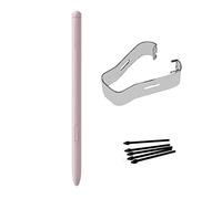 Galaxy Tab S6 Lite Stylet pour écran tactile S Pen Pièce de rechange pour Samsung Galaxy Tab S6 Lite SM-P610N EJ-PP610 avec pointes/pointes Pince à épiler (Rose mousseline)