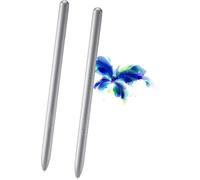 Galaxy Tab S7 Lot de 2 stylets de rechange pour Samsung S Pen EJ-PT870 pour Samsung Galaxy Tab S7/S7+, stylet de rechange + pointes/plumes (argent mystique)