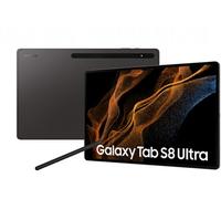 Samsung Galaxy Tab S8 Ultra SM-X906B 5G Qualcomm Snapdragon 256 Go 37,1 cm (14.6") 12 Go Wi-Fi 6E (802.11ax) Gris