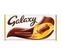 Galaxy - Tablette de chocolat au caramel - lot de 4 tablettes de 135 g