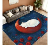 Galaxy Tapis 100x150cm, Cat Tapis for Living Room
