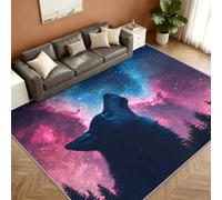Galaxy Tapis 100x150cm, Wolf Tapis for Living Room