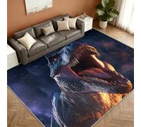 Galaxy Tapis 140x200cm, Dinosaurs Tapis for Living Room