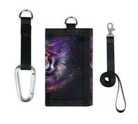 Galaxy Tiger Portefeuille fin et léger pour monnaie