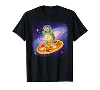 Galaxy Turtle Astronaut Pizza Space Animal T-Shirt