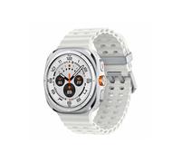 Samsung Galaxy Watch Ultra 2025, Super AMOLED, 2 Go + 64 Go, 1,5 pouces, Exynos W1000 (3 nm), 590 mAh, version LTE, montre conne Blanc titane
