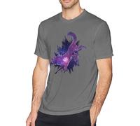 Galaxy Wolf Men's Short Sleeve t-Shirt Sports Manches Courtes(Medium)