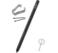 Galaxy Z Fold 4 S Pen Fold Edition, S Pen Z Fold 4, Pointe Fine de 1,5 mm, 4 096 Niveaux de Pression, Stylet Z Fold 3 pour Samsung Galaxy Z Fold 4 5G + Pointes/Pointes+ Broche d'éjection,Noir
