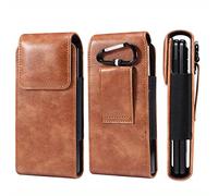 Galaxy Z Fold 6 5 4 3 2 1 5G Pochette Ceinture Cuir, Étui de Ceinture Pochette Téléphone Holster Homme Sacoche de Transport Cuir Poche Sac Banane Sac à Main Compatible avec Huawei Mate XS/X3/X2