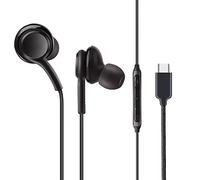 Galaxy Z Fold 6/Z Fold 5/S24 FE S23 FE/S24/S23 Plus/S23 Ultra Écouteurs de type C Écouteurs Filaires Numériques HiFi Stéréo In-Ear Bass USB C Casque pour Samsung S23/Z Fold 3/Z Fold 4 (Noir)