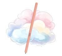 Galaxy Z Fold7 S Stylet de rechange pour Samsung Z Fold7 5G Slim Compatible avec Samsung Galaxy Z Fold7 Version Stylet avec recharge Orange