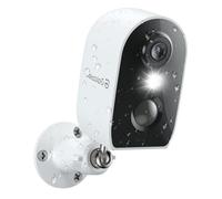 GALAYOU Camera Surveillance WiFi Exterieure sans Fil - 2K Camera Surveillance sur Batteries Exterieure/Interieure, Alerte Instantanée PIR, Sirène Intelligente, IP65